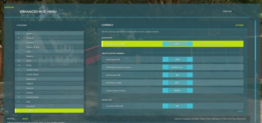 Enhanced Mod / Cheat Menu v1.2.0.2