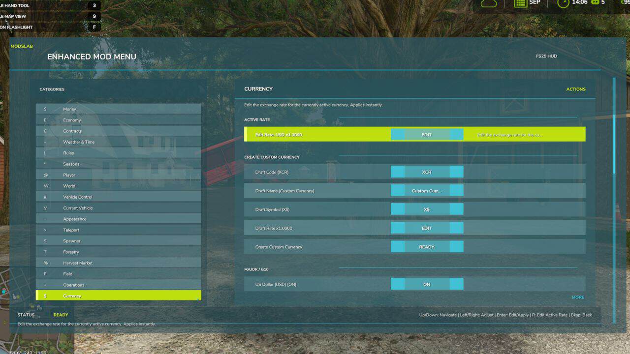 Enhanced Mod / Cheat Menu v1.2.0.2