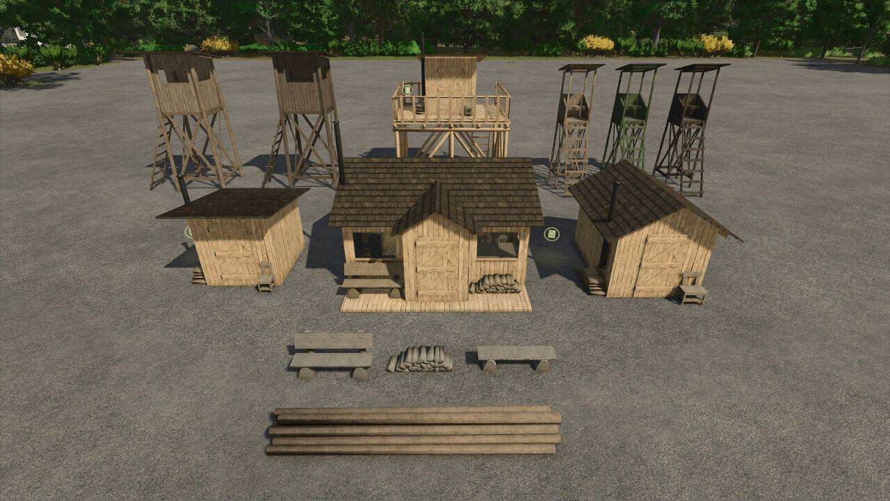 Forest Huts v1.0