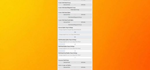 GE10 Script – Spline To Field Generator v1.0