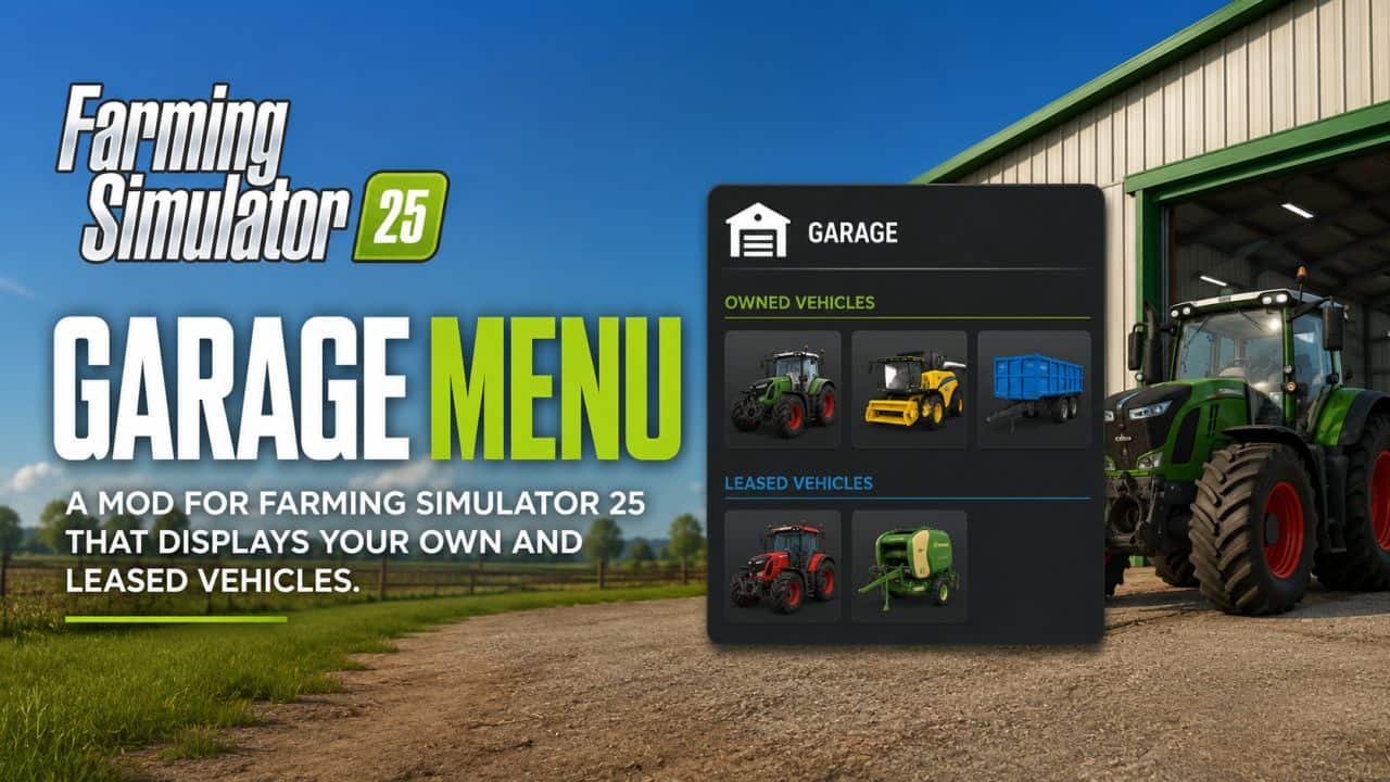 Garage Menu v1.0.0.3