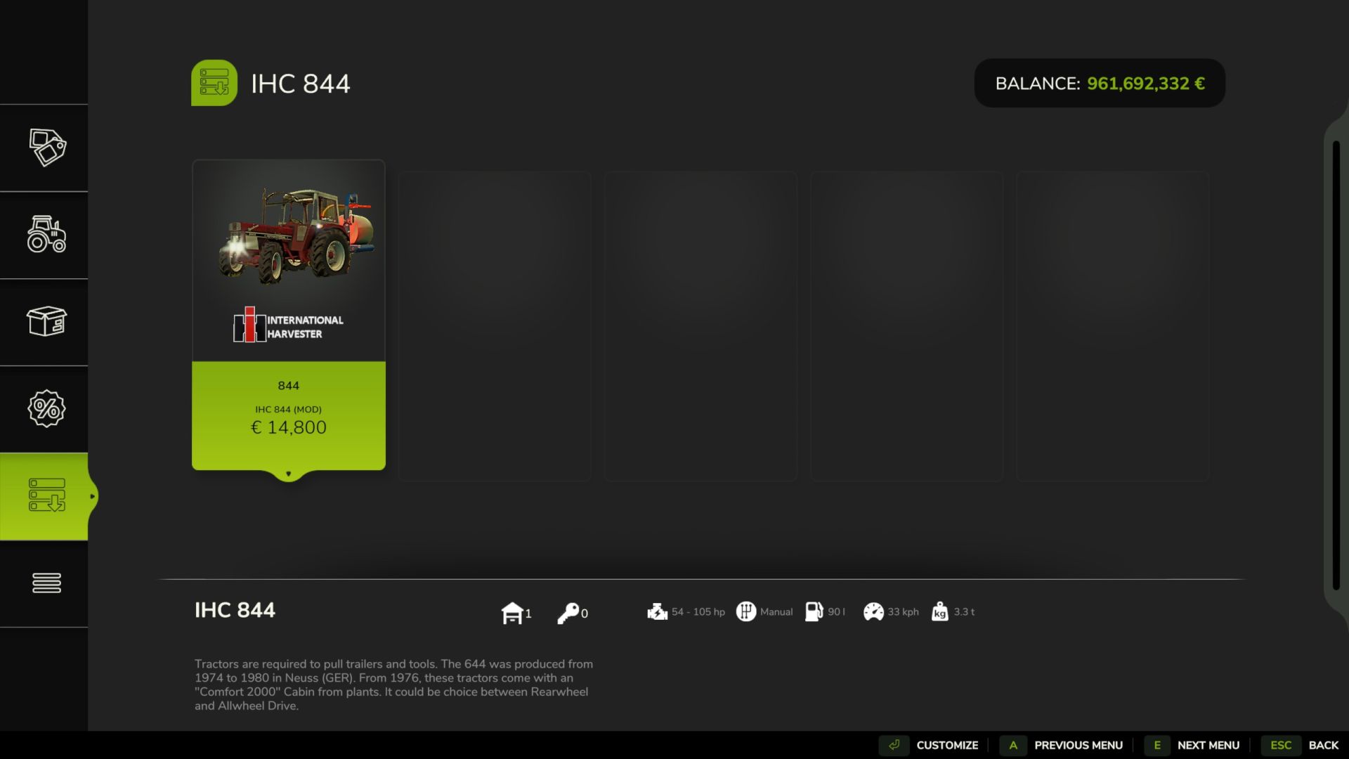 IHC 844 v1.0