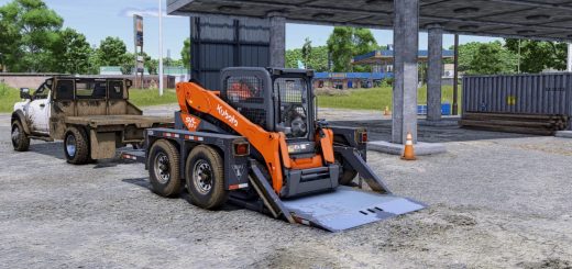 JLG 1014 DROP DECK TRAILER v1.0