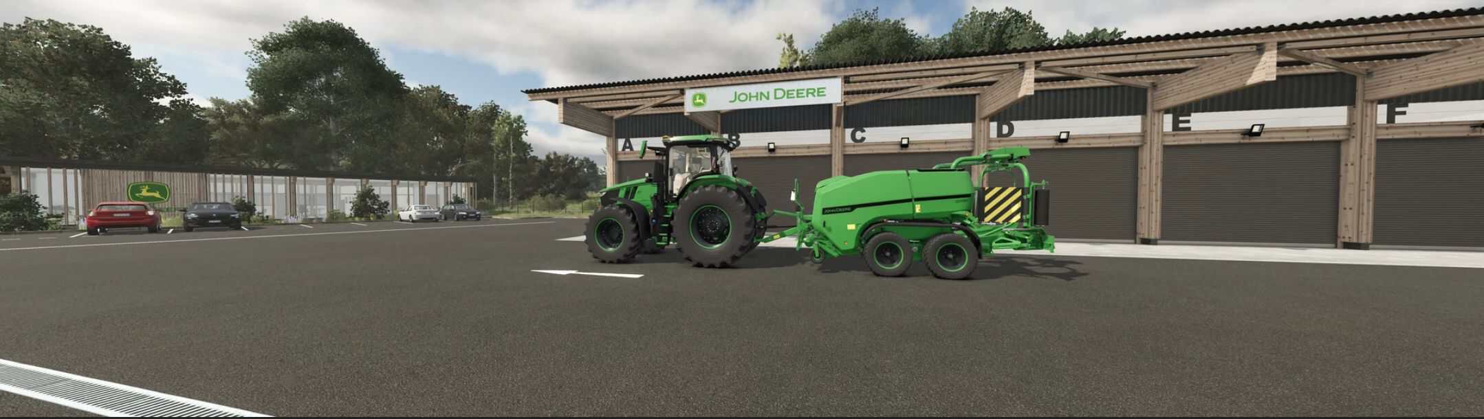John Deere Ballenpresse C441 v1.5