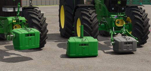 John Deere Weight Pack v1.0