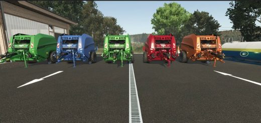 John Deere baler V452R in multicolor v1.0
