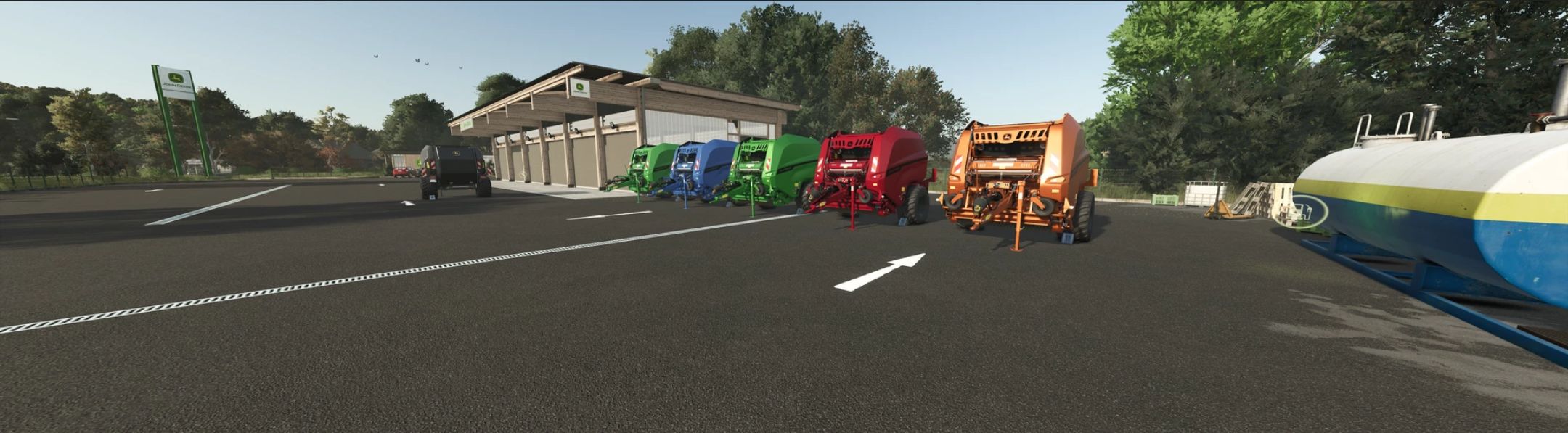 John Deere baler V452R in multicolor v1.0