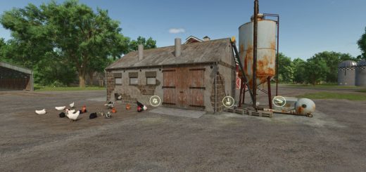 Little Old Henhouse With Silo v1.0
