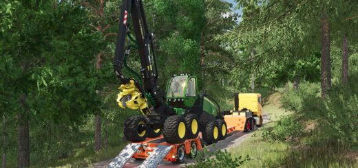 Lizard Forestry Special Lowloader TLS39 v1.0