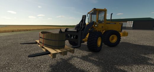 Longer and Wider Loader Forks v1.0