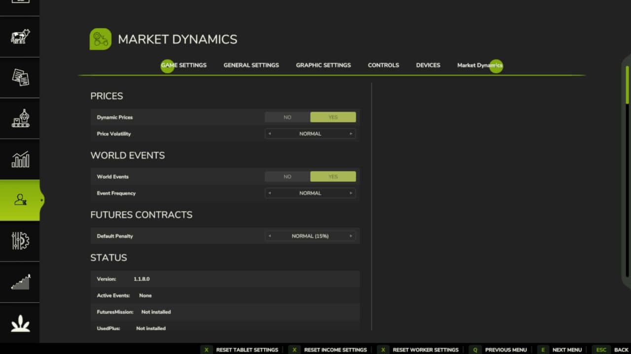 Market Dynamics v1.0