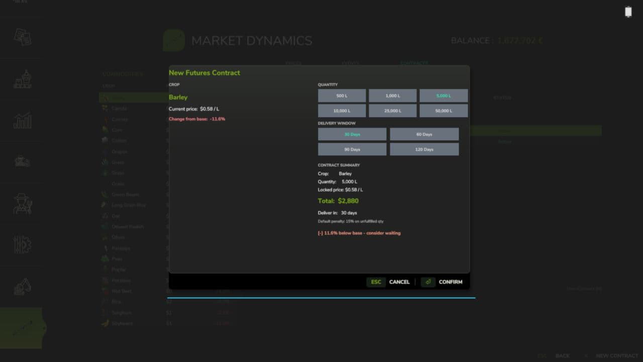 Market Dynamics v1.1.8.0