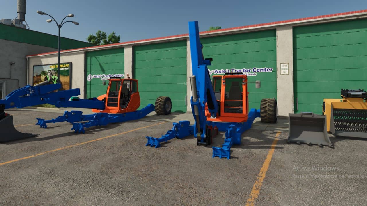 Menzi Muck spider excavator 2 v1.0