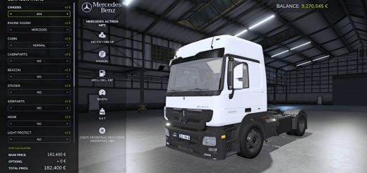 Mercedes Actros MP3 v1.0.0.1