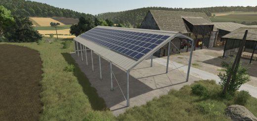 Metal agricultural shed v1.0