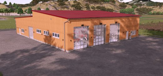 Modern German Village Fire Station v1.0