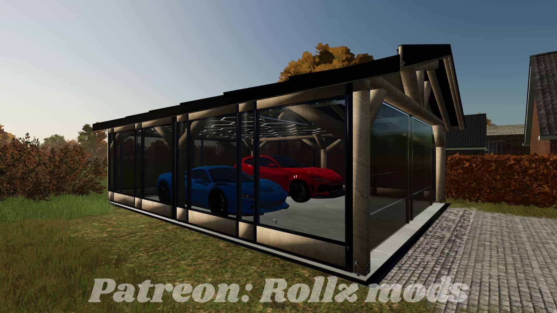 Modern car garage v1.0