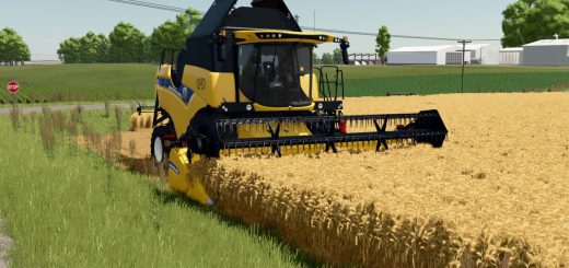 New Holland 740CF Flex Headers v1.0