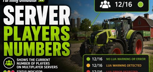 Number of players on servers v1.0
