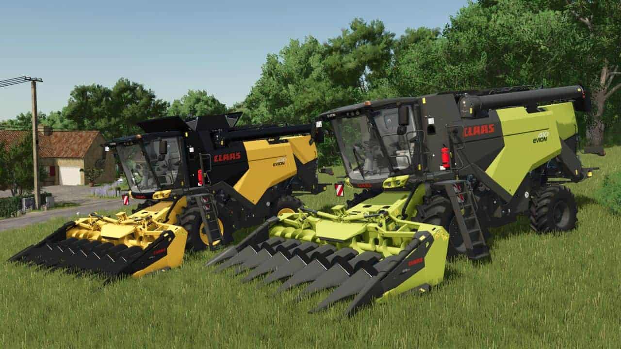 Pack CLAAS Evion 410-450 Series Montana v1.2