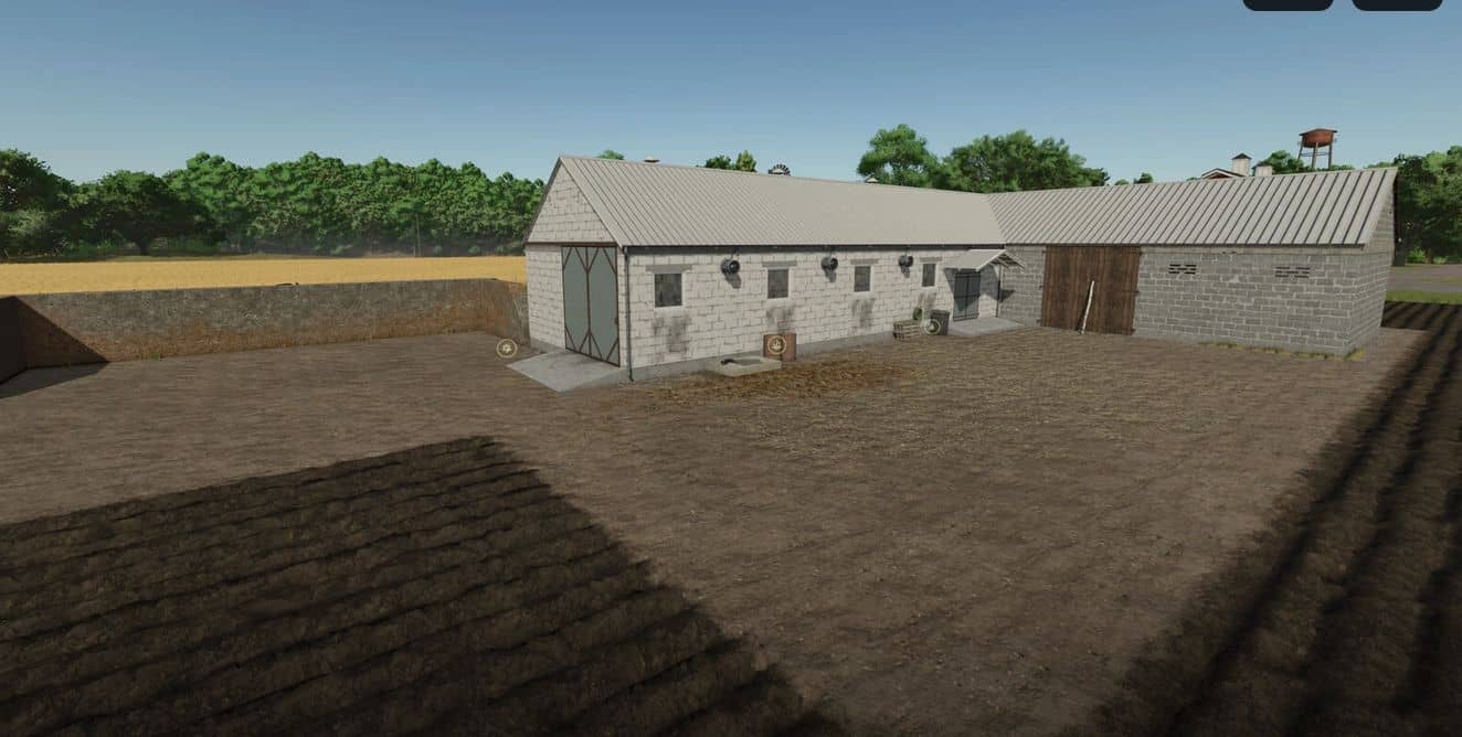 Polish Cow Barn With Storage v1.0