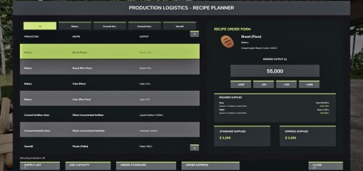 Production Logistics BETA 2 v1.0