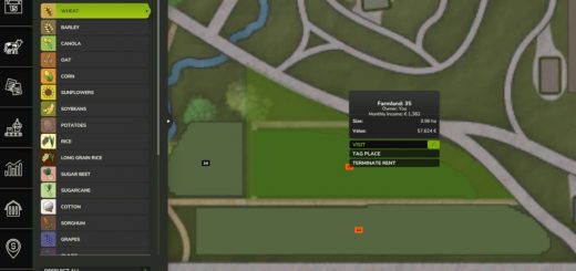Rent Your Field v1.0