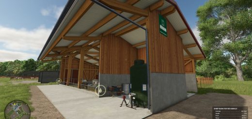 Sheep Barn For 500 Animals v1.0