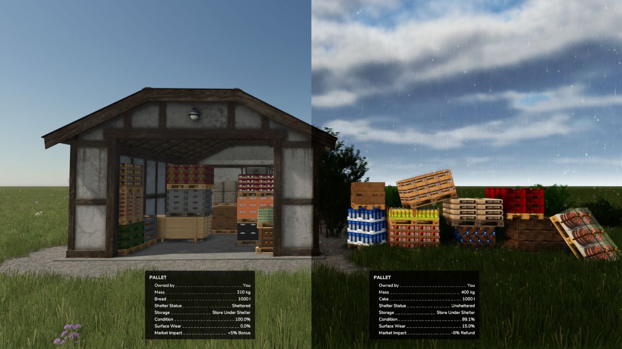 Storage Overhaul: Pallet Degradation System v1.1.0.1