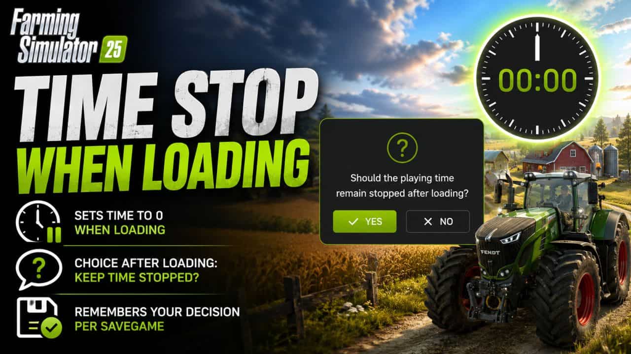 Time stop while loading v1.0