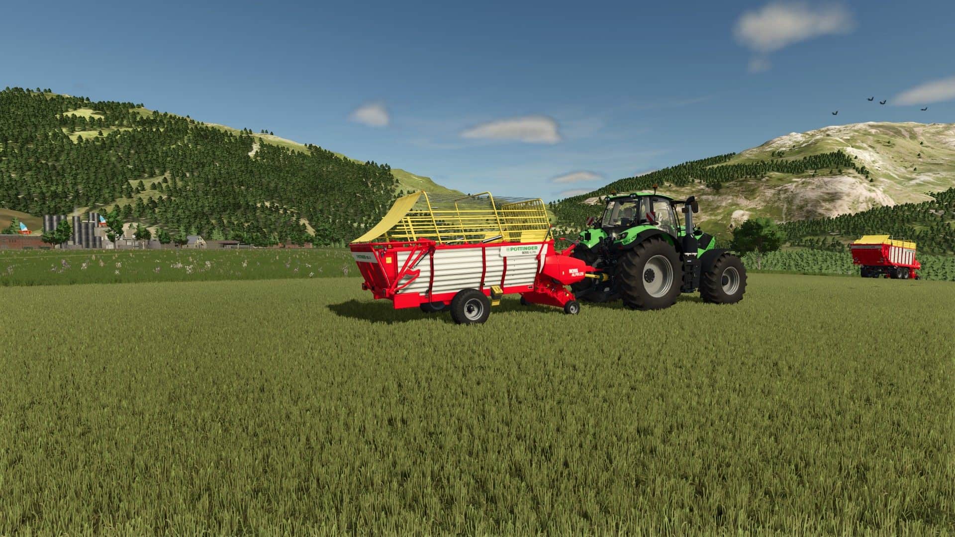 Unrealistic Forage Wagons v1.0