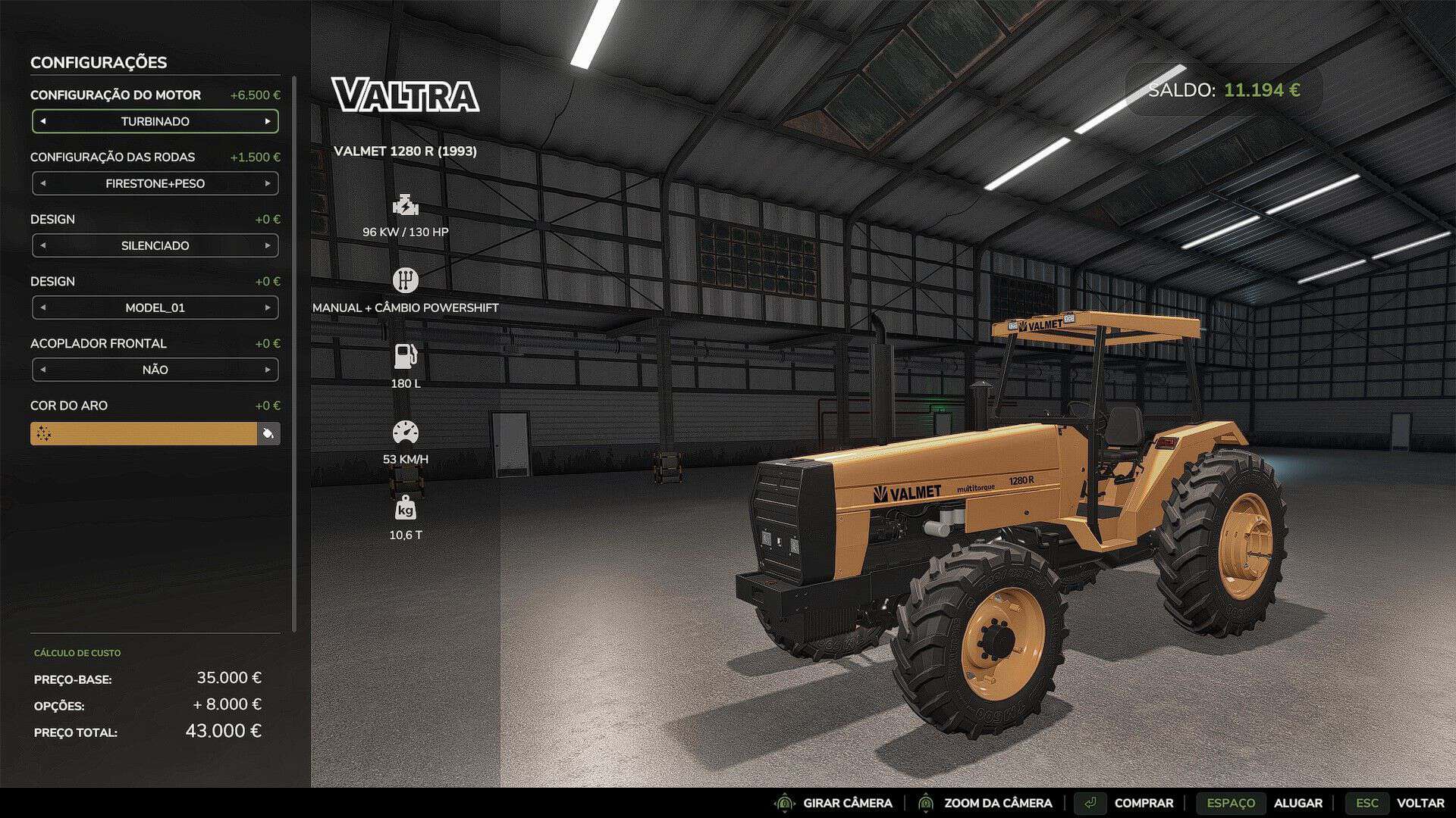Valmet 1280 R v1.1.0.0
