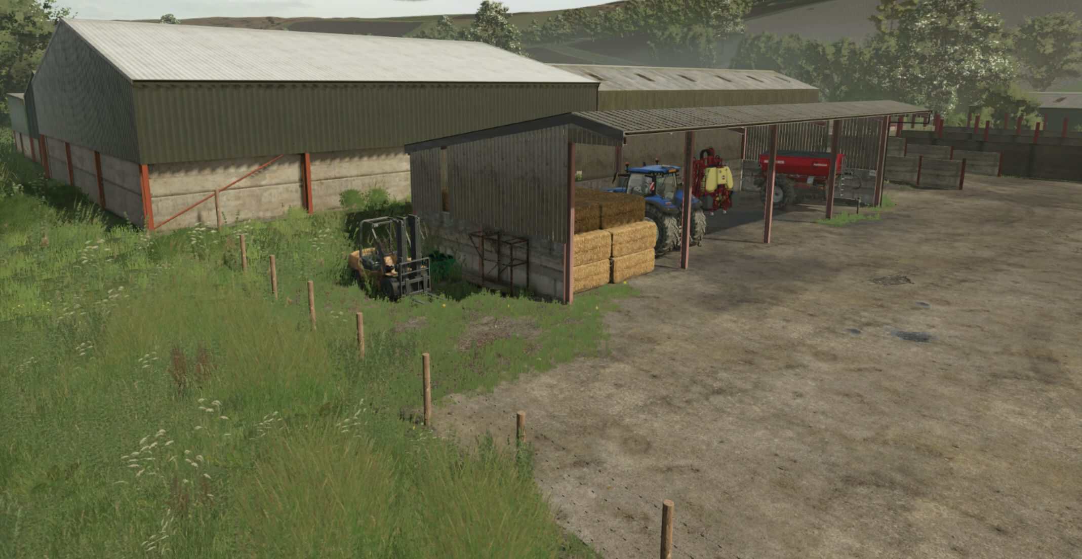 4 Bay Machinery Shed v1.0