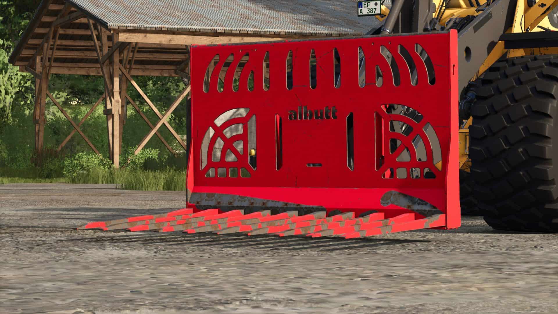 Albutt Silage Bucket Rust Edition v1.0