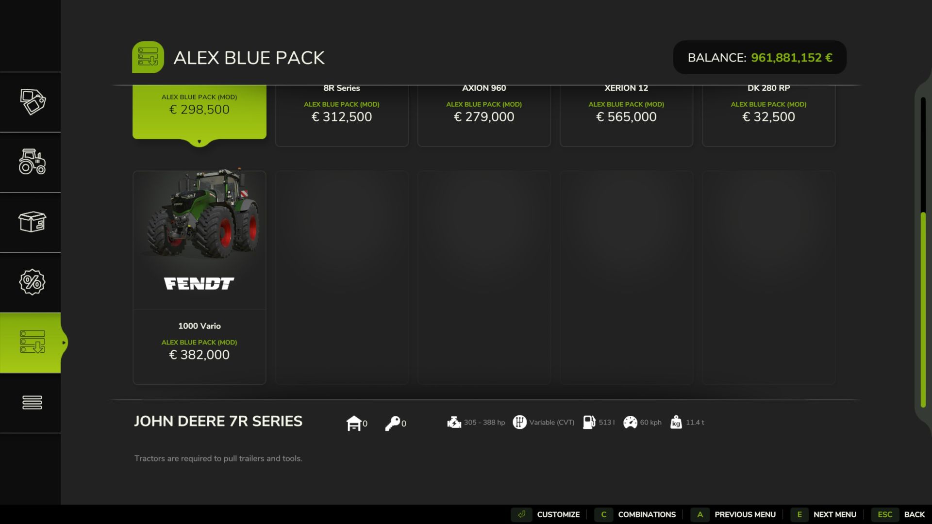 Alex Blue Pack v1.0.0.2