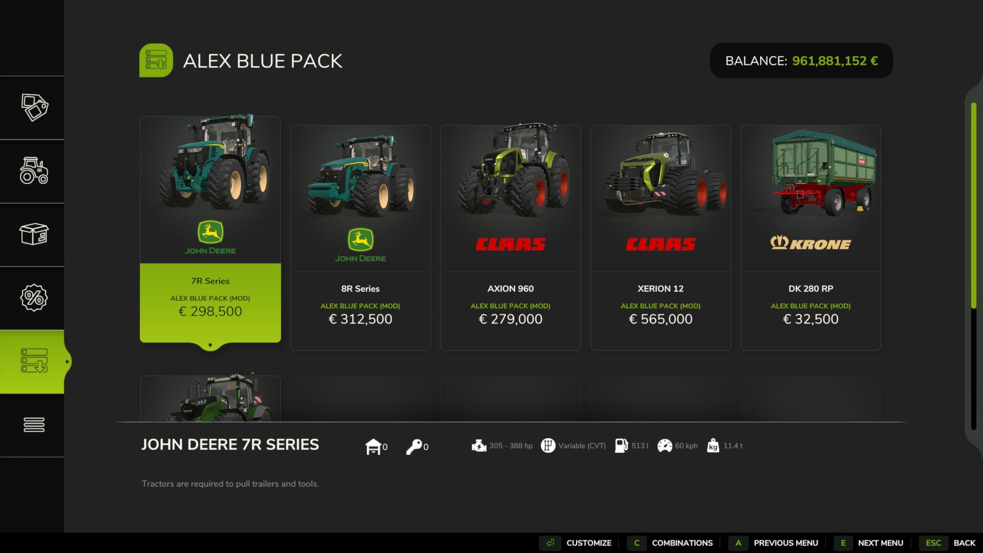 Alex Blue Pack v1.0.0.3