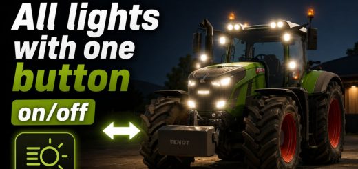 All lights with one button on/off v1.1