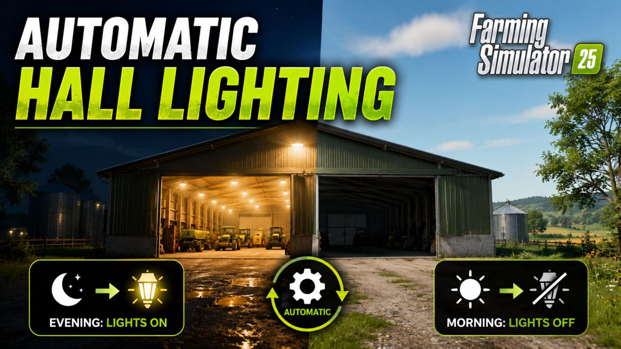 Automatic hall lighting v1.0