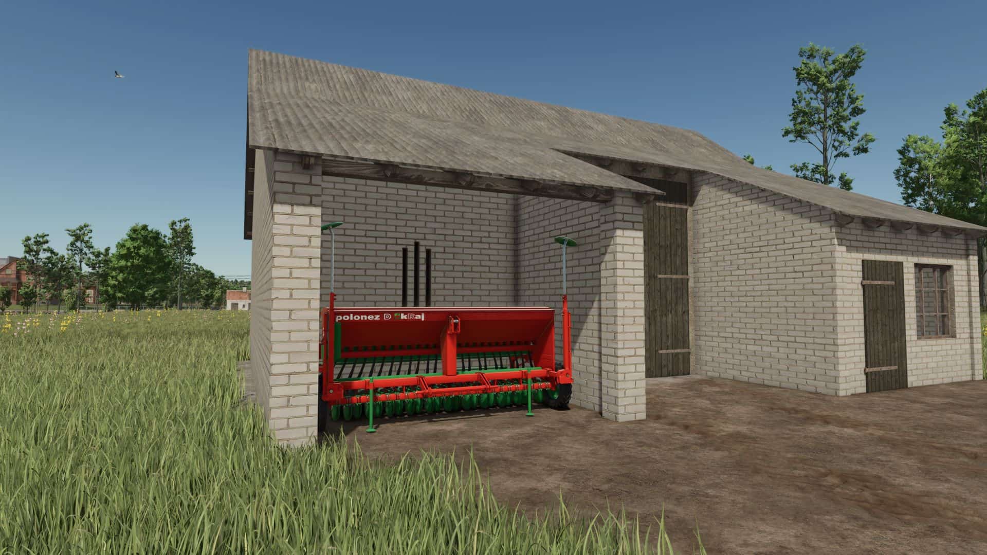 Barn with cross passage, shed and utility room v1.0