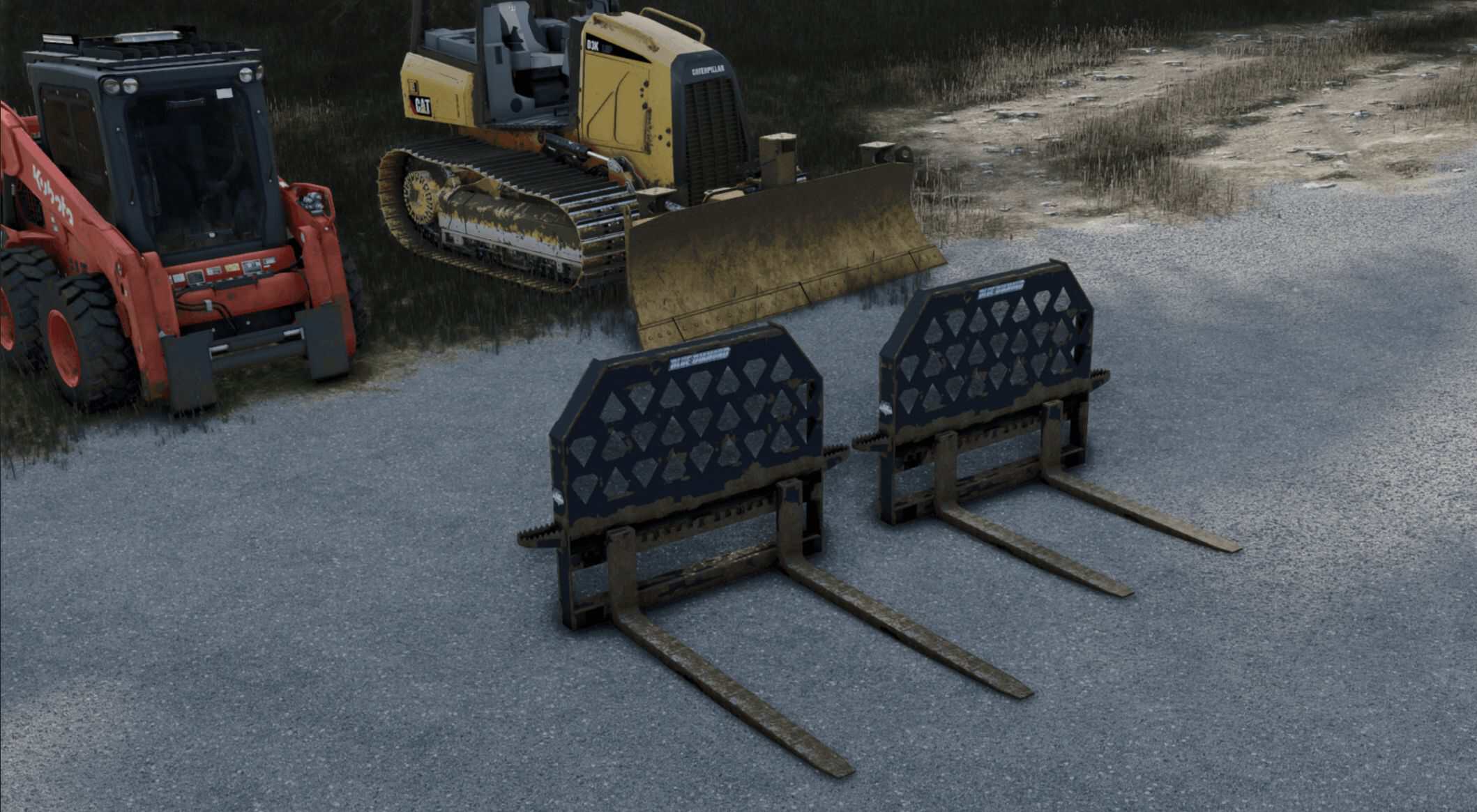 Blue Diamond Pallet Forks v1.0