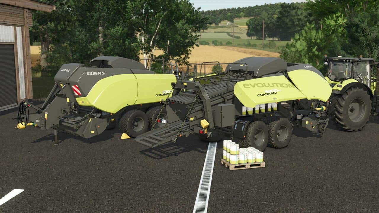 CLAAS Quadrant 5300 FC Evolution v1.1