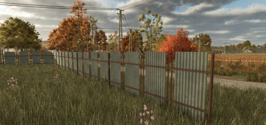 Corrugated Iron Fence v1.0