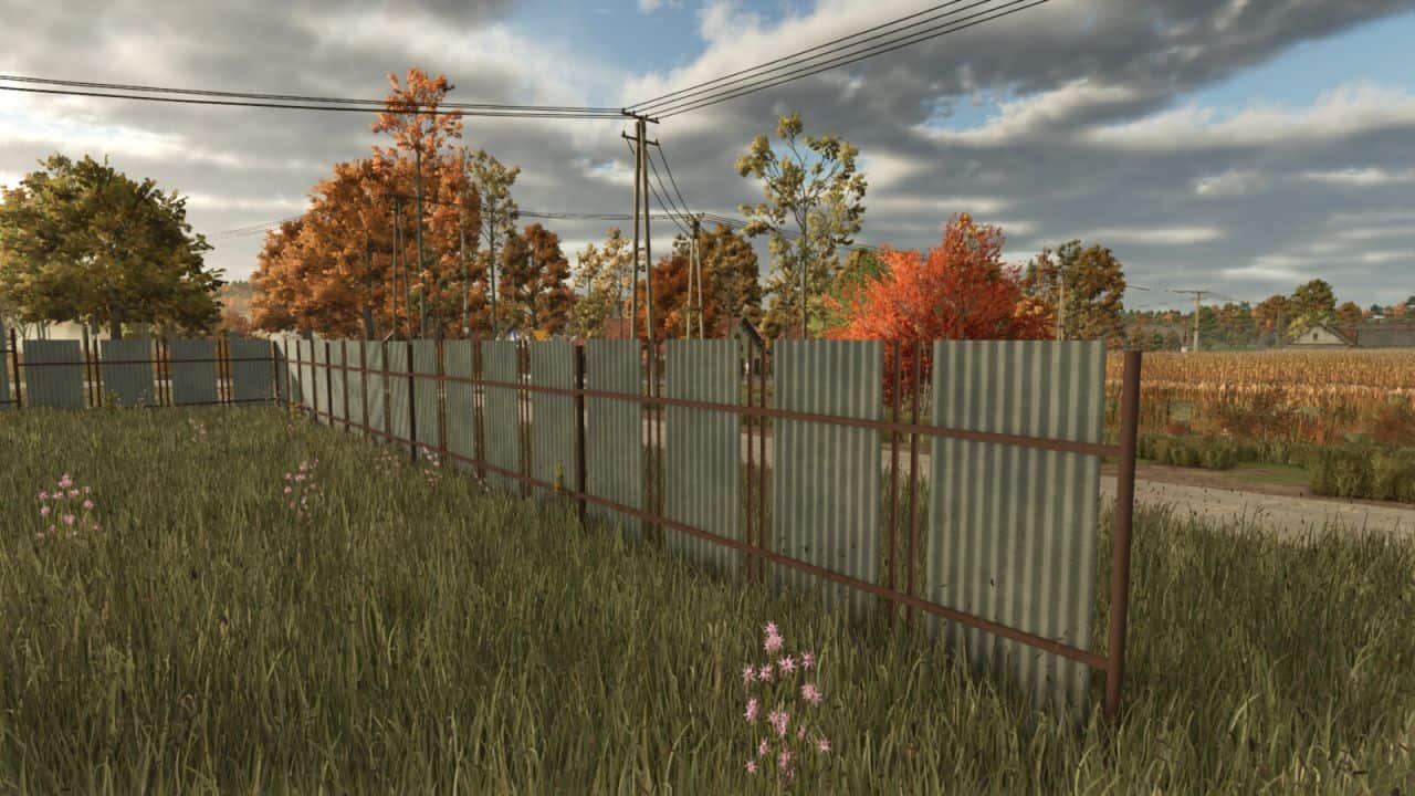 Corrugated Iron Fence v1.0
