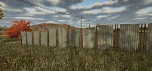 Corrugated Iron Fence v1.0