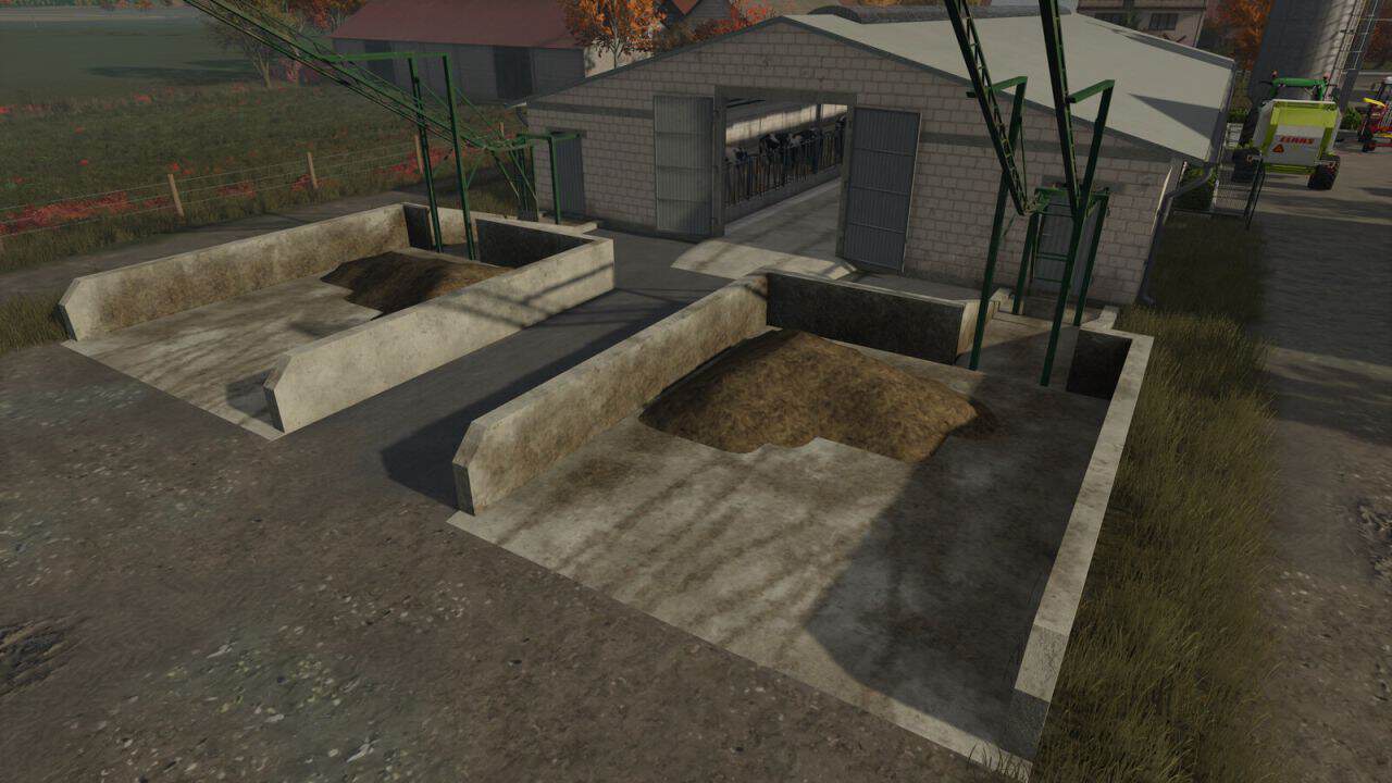 Cow Barn With Manure Conveyor v1.0.0.1