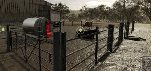 Dairy cattle barn with cubicles v2.0