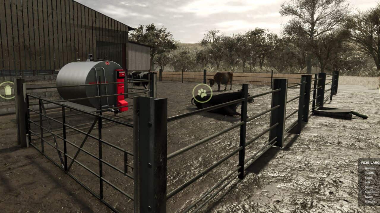 Dairy cattle barn with cubicles v2.0