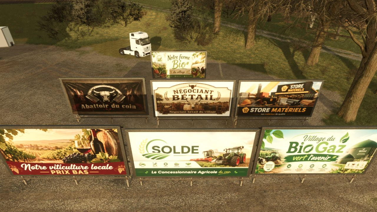 Decorative agricultural panels v1.0
