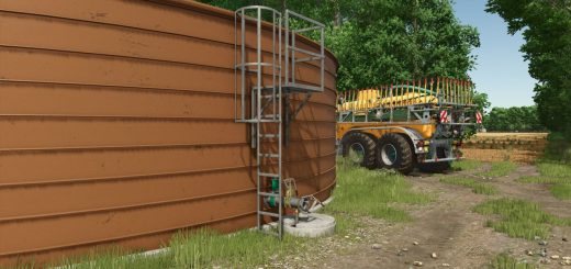 Stainless Steel Liquid Manure Tank v1.0