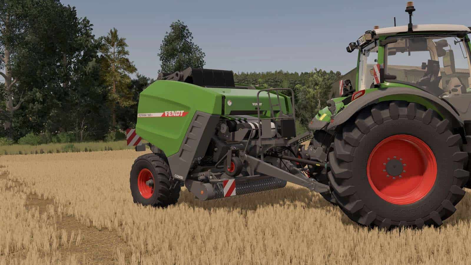 Fendt R160V and Massey Ferguson 4160V Balers v1.0